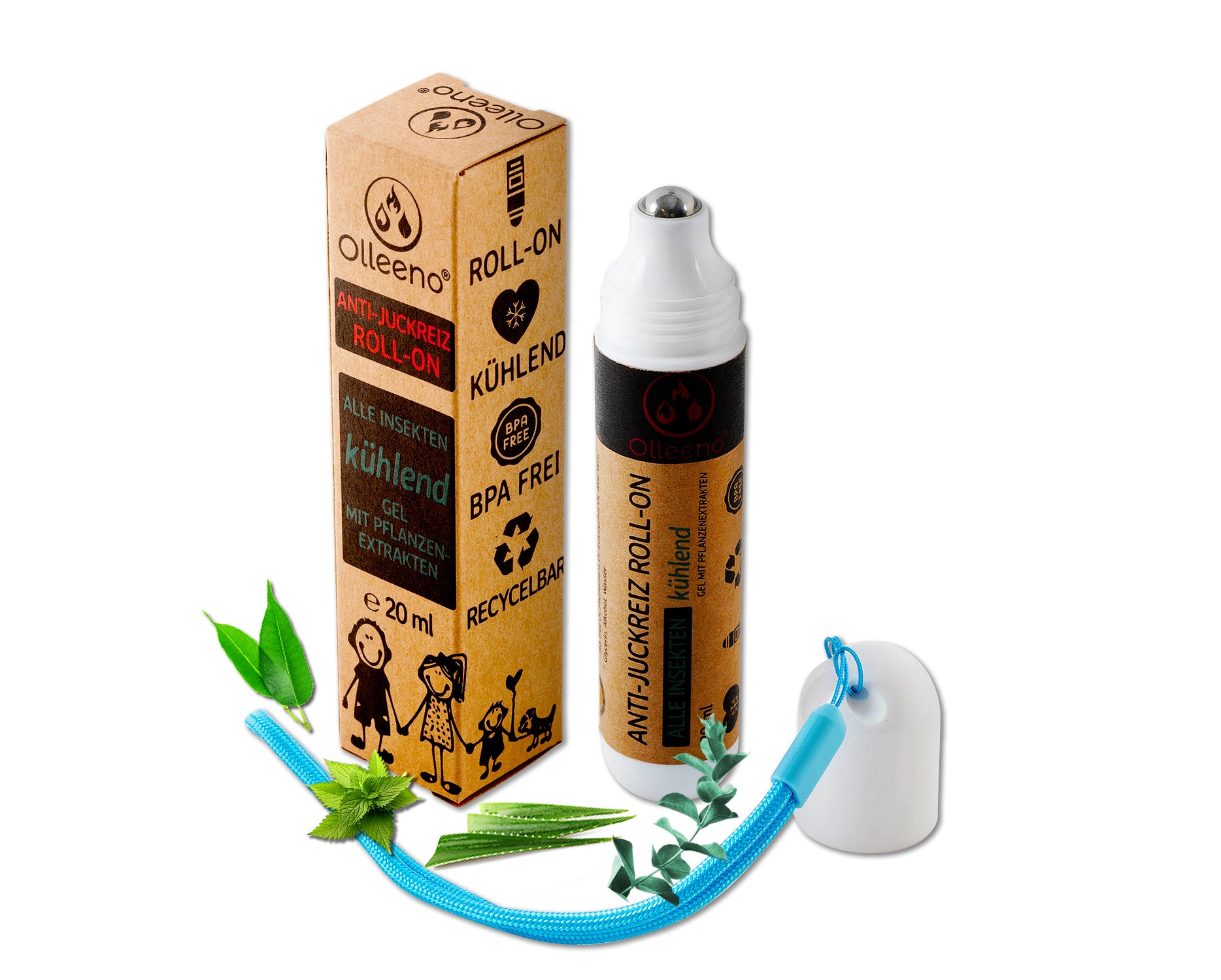 Insektenstichheiler - Gel - mit Pflanzenextrakten - OLLEENO