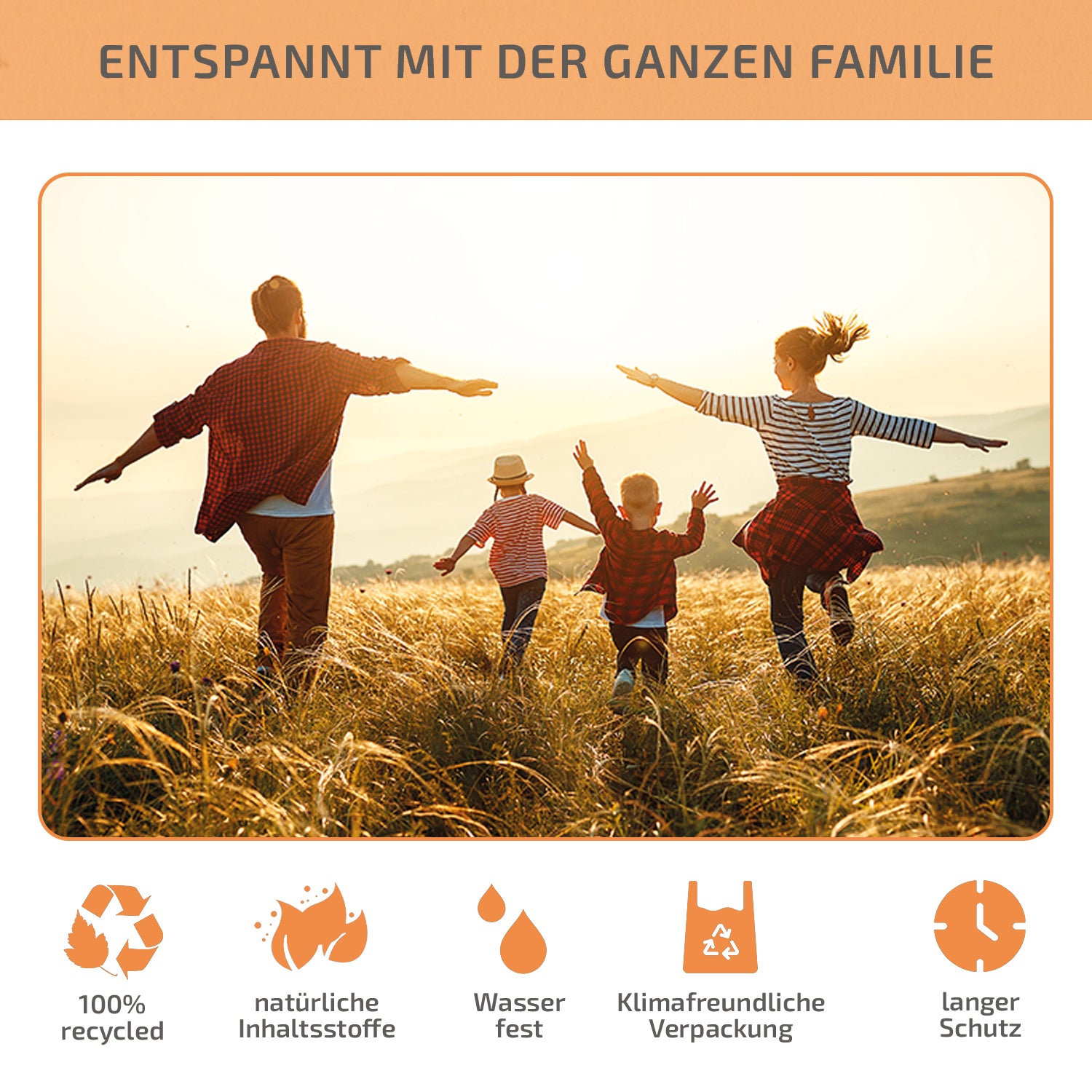 Mückenschutz SET: 4 Clips + 4 Ersatzkapseln (aus recyceltem Plastik) 🌱