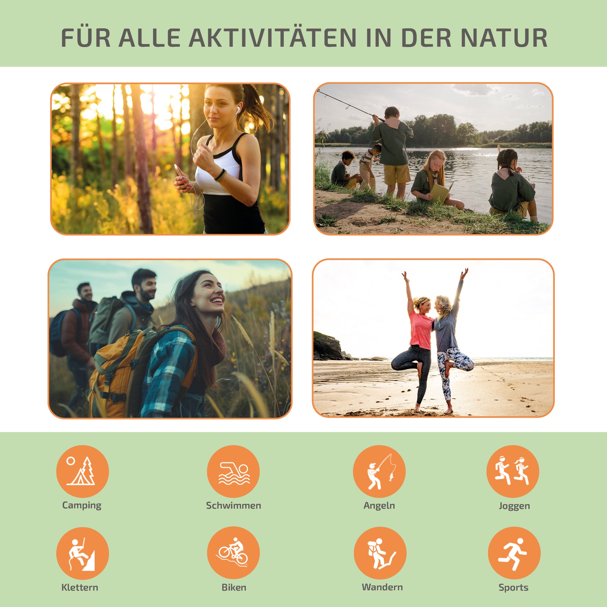 Mückenspray STRONG - Pflanzliche Inhaltsstoffe & ätherische Öle - Langanhaltender Schutz - 100ml