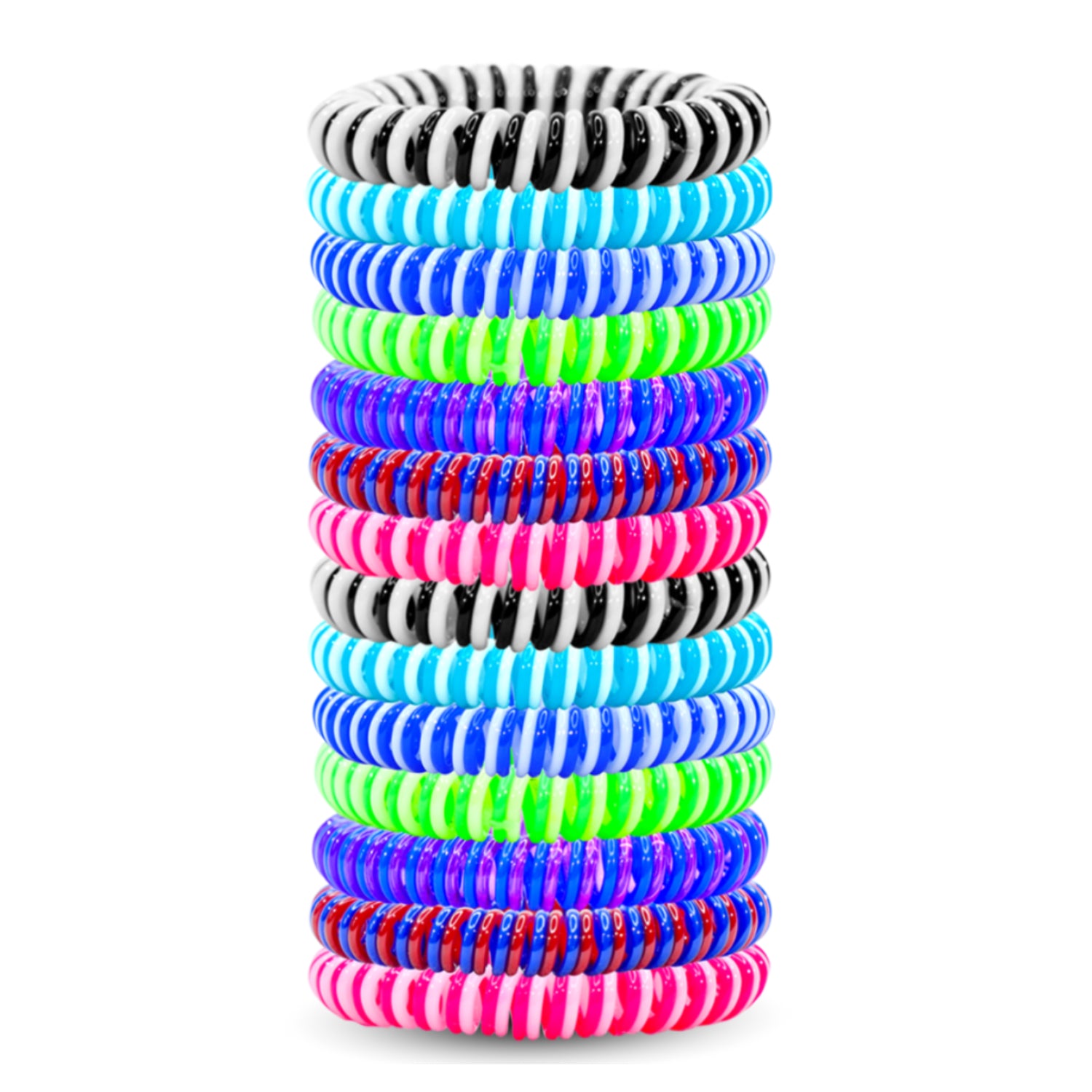 Spiral-Mückenschutz Armband – hautverträglich, wasserdicht & lang anhaltender Schutz für die ganze Familie