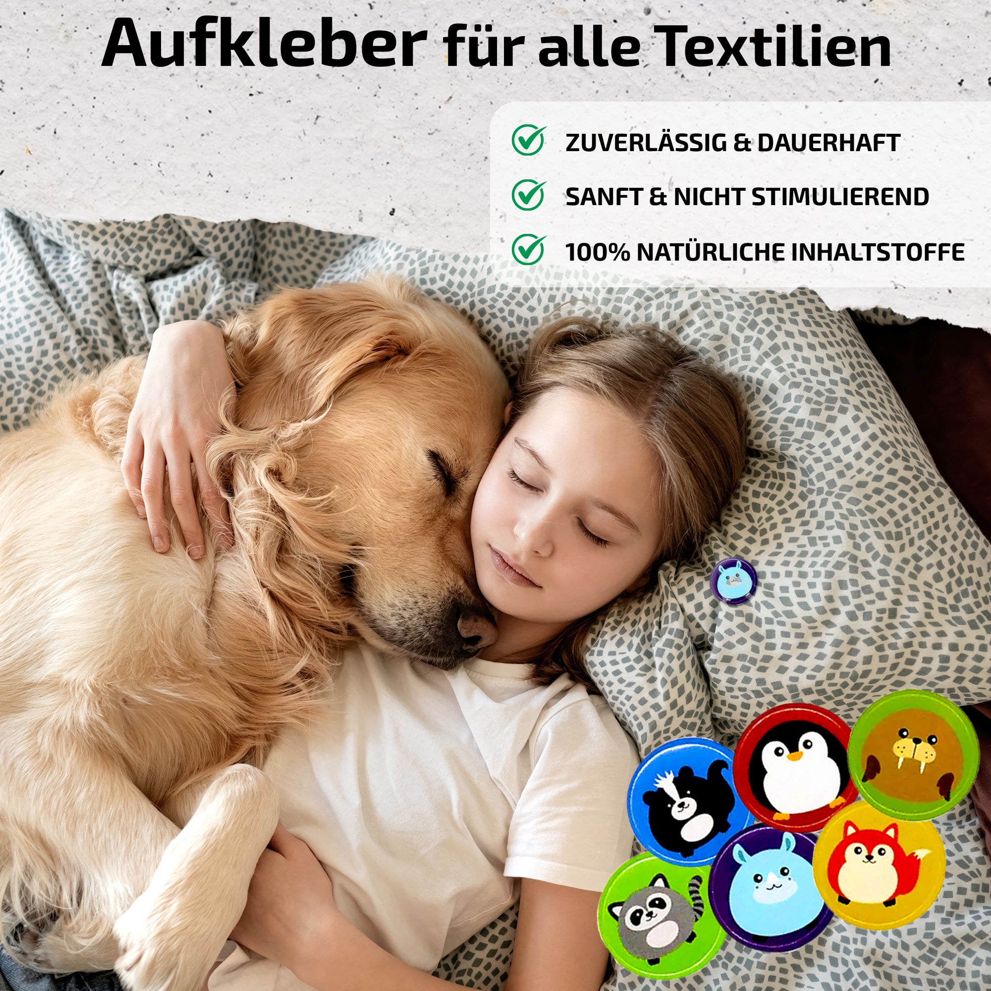 Mückenschutz SET: 15 Armbänder + 6 EVA Designer Aufkleber 🌱