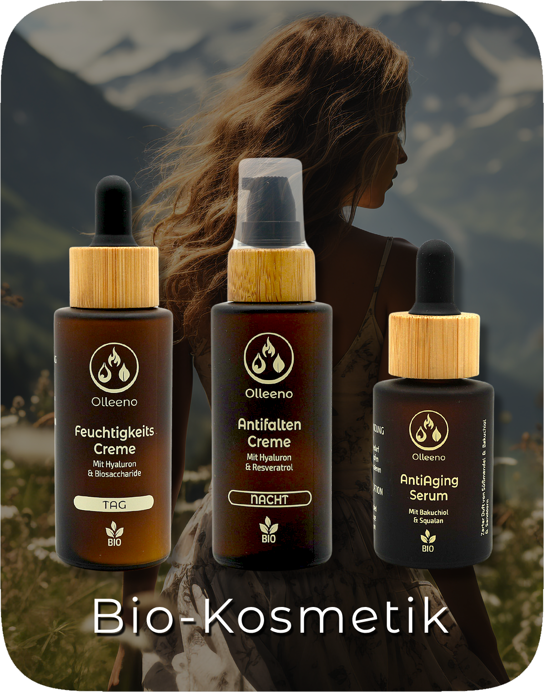 Natürlich. Edel. OLLEENO – Unsere Bio-Kosmetik ist da!
