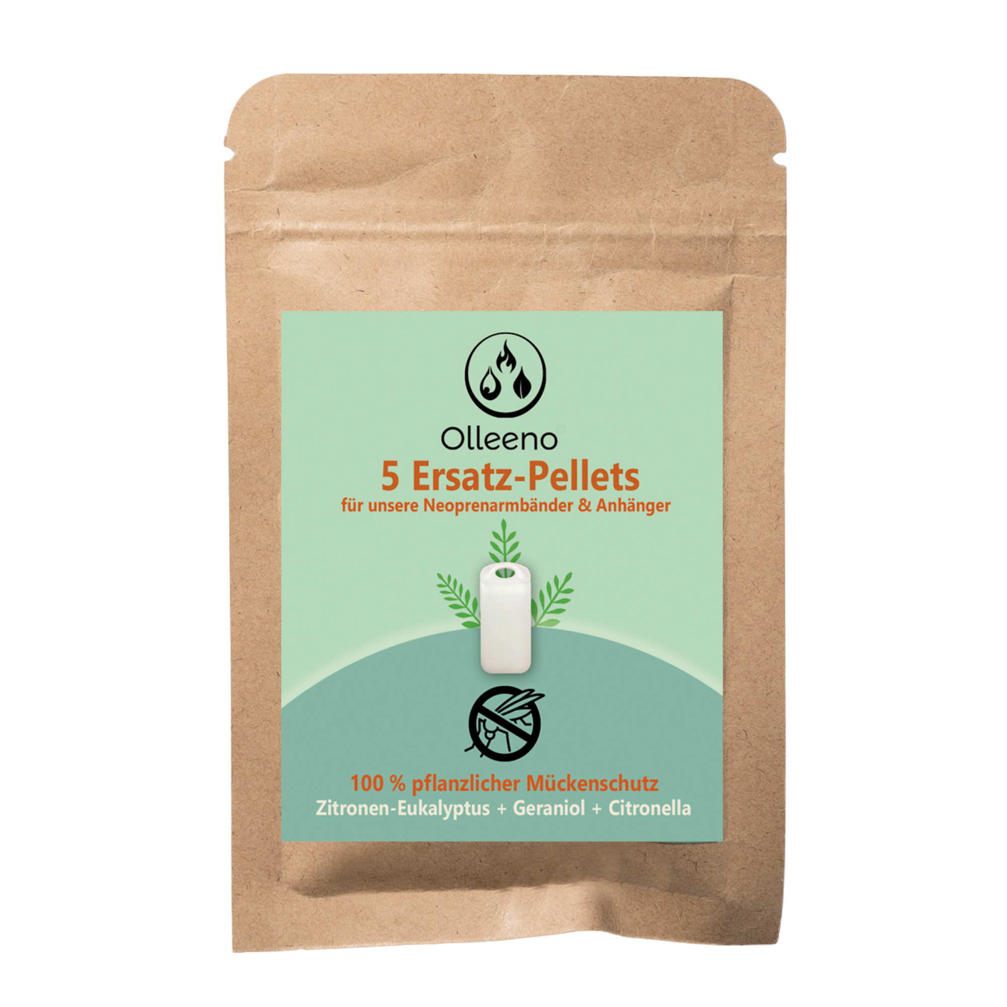 Ersatz-Pellets für Mückenarmband (5 Stück)